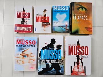 Kavel van 7 boeken van Guillaume Musso