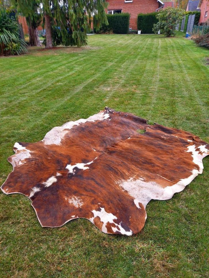 Peau de vache, Huis en Inrichting, Stoffering | Tapijten en Vloerkleden, Gebruikt, 100 tot 150 cm, 100 tot 150 cm, Rechthoekig