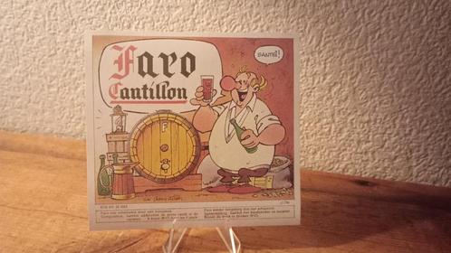 Brasserie bière étiquette Faro Cantillon, Collections, Marques de bière, Comme neuf, Autres types, Autres marques, Enlèvement ou Envoi