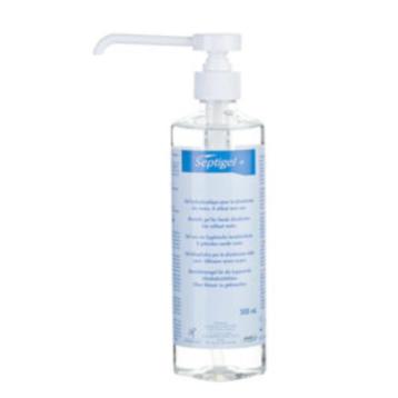 gel hydroalcoolique pour les mains avec pompe 500 ml