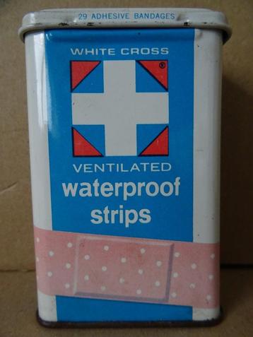Vintage American White Cross ventilated waterproof strips, Verzamelen, Ophalen of Verzenden, Gebruikt, Overige, Overige merken