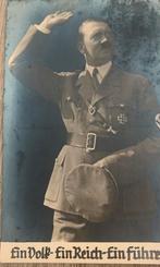 Duitse Adolf Hitler postkaart gestempeld 1941, Ophalen of Verzenden, Landmacht, Foto of Poster