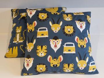Kussens en doek safari kinderkamer  beschikbaar voor biedingen