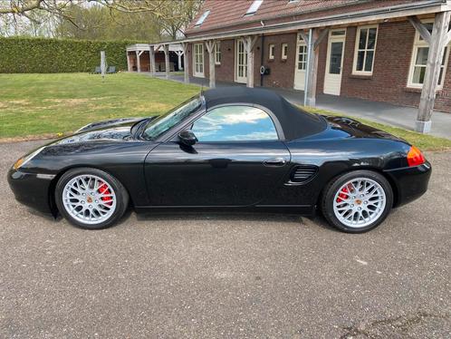 Porsche Boxster 2.5 handbak in nieuwstaat!, Auto's, Porsche, Particulier, Boxster, Radio, Benzine, Handgeschakeld, Zwart, Overige kleuren
