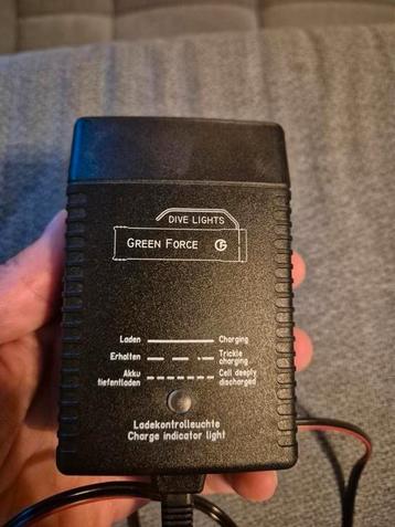 Green Force Lader FW7304/10 450mA duiklamp duiken beschikbaar voor biedingen