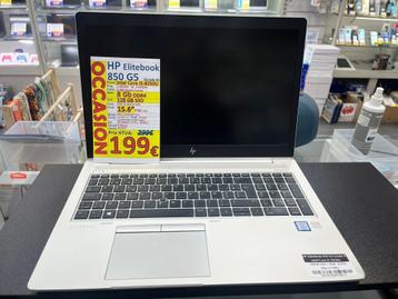 HP Elitebook 850 G5 (klasse B) i5-8250U 8 GB RAM 128 GB SSD beschikbaar voor biedingen