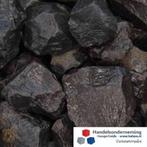 Basalt breuksteen donker antraciet zwarte rotsen schanskorf, Verzenden, Nieuw, Antraciet, Kei