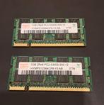 DDR2 ram 2x1gb, Computers en Software, RAM geheugen, Ophalen, Zo goed als nieuw, DDR2