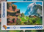 puzzel 2000st-Clementopni-Grindelwald,Zwitserland, Hobby en Vrije tijd, Denksport en Puzzels, Ophalen of Verzenden, Meer dan 1500 stukjes