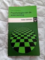 psychologie van de waarneming, Boeken, Studieboeken en Cursussen, Ophalen of Verzenden, Gelezen, Julian E.Hochberg