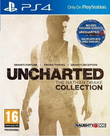 Uncharted The Nathan Drake Collection beschikbaar voor biedingen