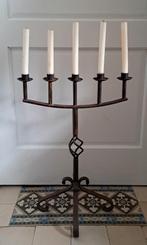 Kandelaar in gietijzer, Antiek en Kunst, Ophalen