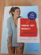 Omdat het werkt met 150 recepten weightwatchers 384 blz, Ophalen of Verzenden, Zo goed als nieuw