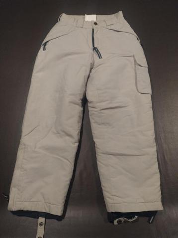 Beige ski broek (8 jaar) maat 128 beschikbaar voor biedingen