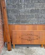 Antiek bed, commode met spiegel, 2 nachtkastjes, resortbak, Antiek en Kunst, Ophalen