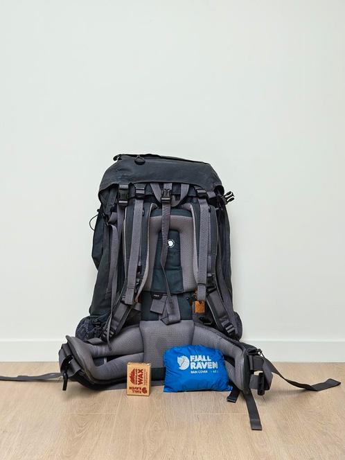 Fjallraven kajka 65l, Handtassen en Accessoires, Tassen | Rugtassen, Zo goed als nieuw, Ophalen