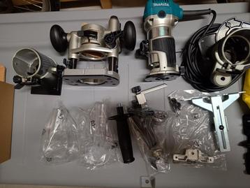 Makita RT0700CX3J Boven - kantenfrees met accessoires  beschikbaar voor biedingen