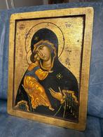 Handgeschilderd orthodox icoon, Antiek en Kunst, Antiek | Religieuze voorwerpen, Ophalen