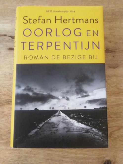 Stefan Hertmans - Oorlog en terpentijn, Boeken, Literatuur, Zo goed als nieuw, Ophalen of Verzenden