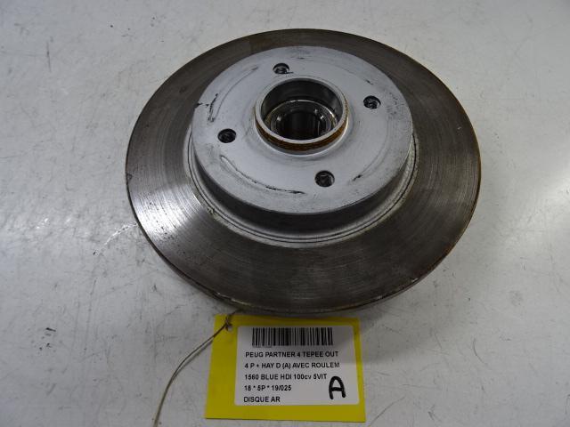 FREIN DISQUE ARRIÈRE Peugeot, Autos : Pièces & Accessoires, Freins & Transmission, Peugeot, Utilisé