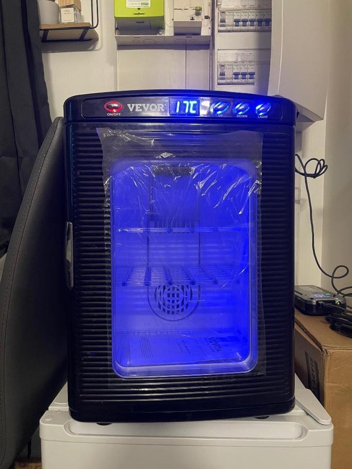 VEVOR Incubateur couveuse pour reptiles / Oeufs 5-60C, Dieren en Toebehoren, Pluimvee | Toebehoren, Zo goed als nieuw, Broedmachine