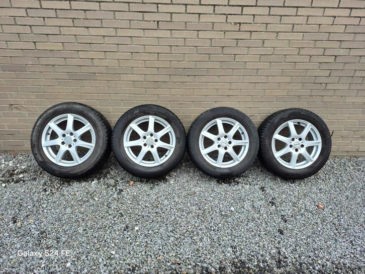 Alu velgen met winterbanden Opel Astra K 5×105 16", Auto-onderdelen, Banden en Velgen, Banden en Velgen, Winterbanden, 16 inch