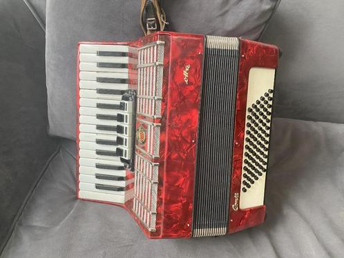 Accordéon à clavier, Galotta Conti, 72 basses, très bon état, Muziek en Instrumenten, Accordeons, Gebruikt, Toetsaccordeon, 72-bas