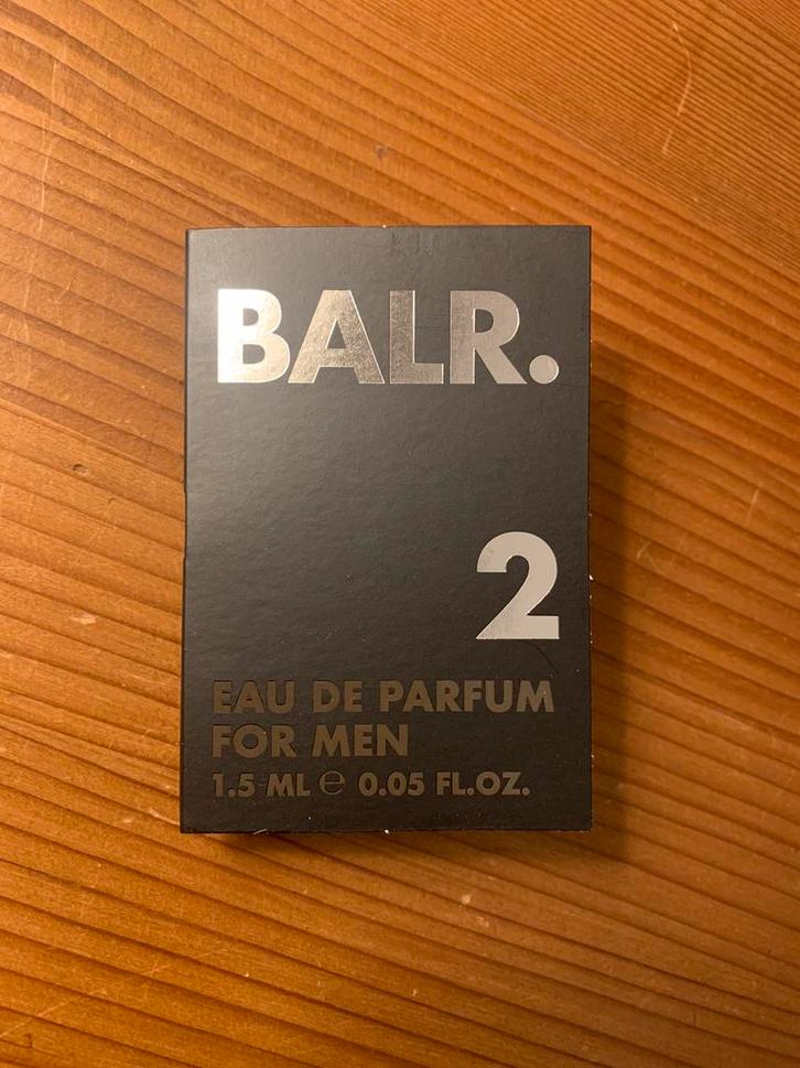 Eau de parfum BALR., Verzamelen, Parfumverzamelingen, Nieuw, Proef of Tester, Gevuld, Ophalen
