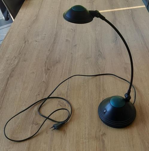 Zwart-groene bureaulamp: arm van 50 cm (geen led), Diversen, Bureau-accessoires, Gebruikt, Ophalen
