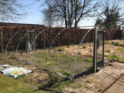 Bogen voor serre 6 op 4 meter, Tuin en Terras, Kassen, Gebruikt, Kweekkas, Staal, Folie, Ophalen