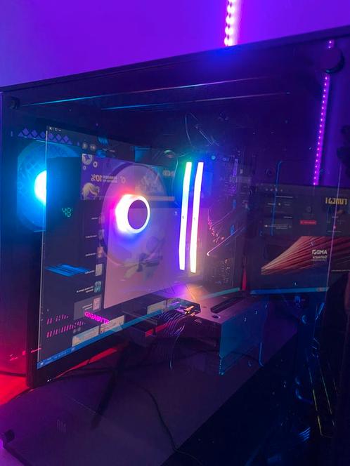 High End Gaming pc, Computers en Software, Desktop Pc's, Zo goed als nieuw, 4 Ghz of meer, SSD, 32 GB, Met videokaart, Gaming