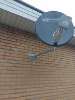 Satelliet met steun en bij behoren, Audio, Tv en Foto, Ophalen, Zo goed als nieuw