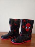 Bottes de pluie Spiderman taille 28, Enlèvement ou Envoi, Comme neuf, Bottes, Garçon ou Fille