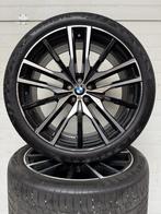 DEMO 22’’ BMW X5 X6 G05 G06 VELGEN ZOMERBANDEN ORIG SET TPMS, Auto-onderdelen, Banden en Velgen, Gebruikt, 275 mm, Banden en Velgen