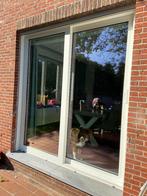 Schuifdeur aluminium B 2,22m x H 2,39m, Doe-het-zelf en Bouw, Ophalen, Aluminium, Zo goed als nieuw, Inclusief glas