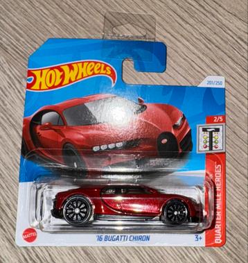 Zeldzame hotwheels ‘16 bugatti chiron nieuw en origineel beschikbaar voor biedingen