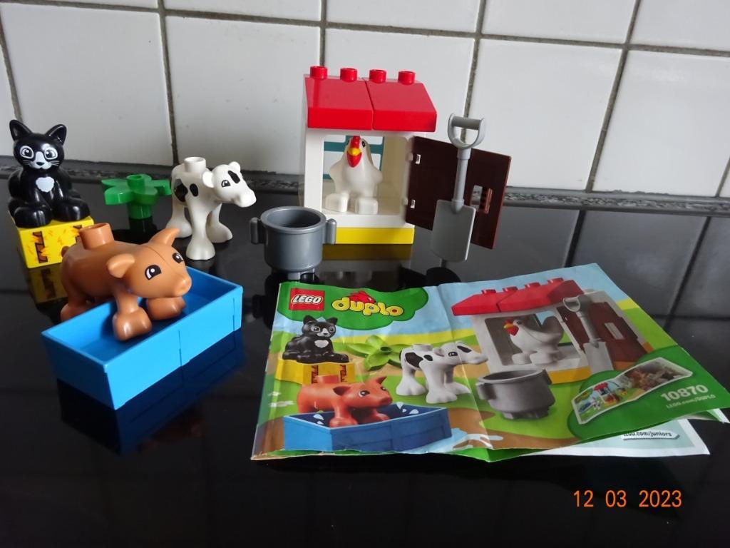 ② Duplo 10870 Boerderij dieren *VOLLEDIG*PRIMA STAAT* — Speelgoed