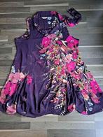 (Tuniek) mt 46, korte jurk, Miss Etam, Ophalen of Verzenden, Zo goed als nieuw, Maat 46/48 (XL) of groter, Paars