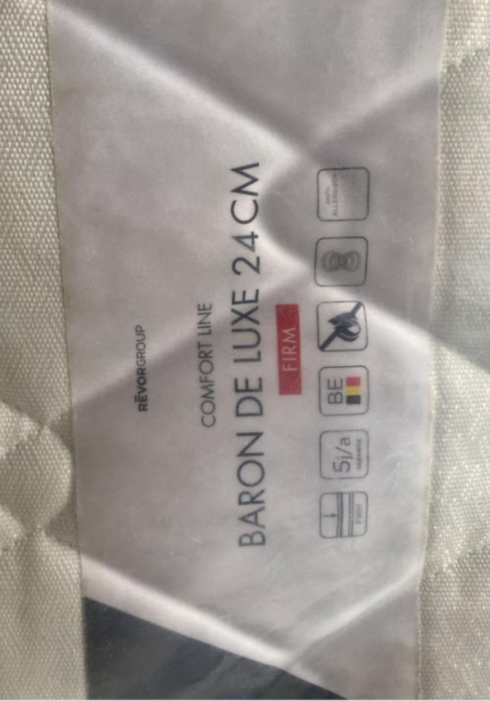 Baron Deluxe matras, Huis en Inrichting, Slaapkamer | Matrassen en Bedbodems, Nieuw, Matras, 90 cm, 200 cm, Eenpersoons, Ophalen