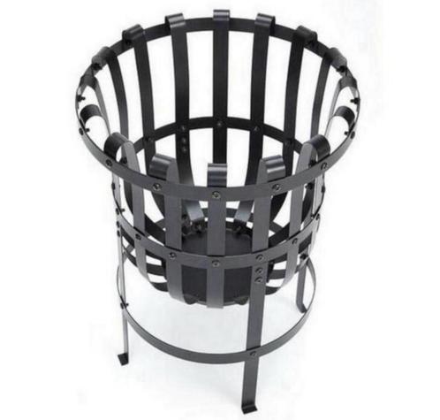 NIEUW zwart Metaal Metalen Vuurkorf Vuur korf rek tuin groot, Tuin en Terras, Vuurkorven, Nieuw, Vuurkorf, Ophalen of Verzenden