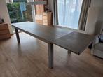 Uitschuifbare Eettafel 220/280/340x100cm, Huis en Inrichting, Tafels | Eettafels, Ophalen, Gebruikt, 100 tot 150 cm, Eikenhout