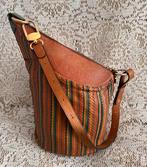 DELVAUX veelkleurige geweven leren tas, Ophalen of Verzenden, Zo goed als nieuw, Leer