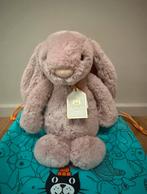 Jellycat Bashful Luxe Bunny Rosa, Kinderen en Baby's, Verzenden, Nieuw, Konijn