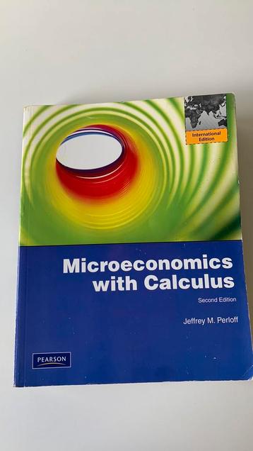 Microeconomics with calculus beschikbaar voor biedingen