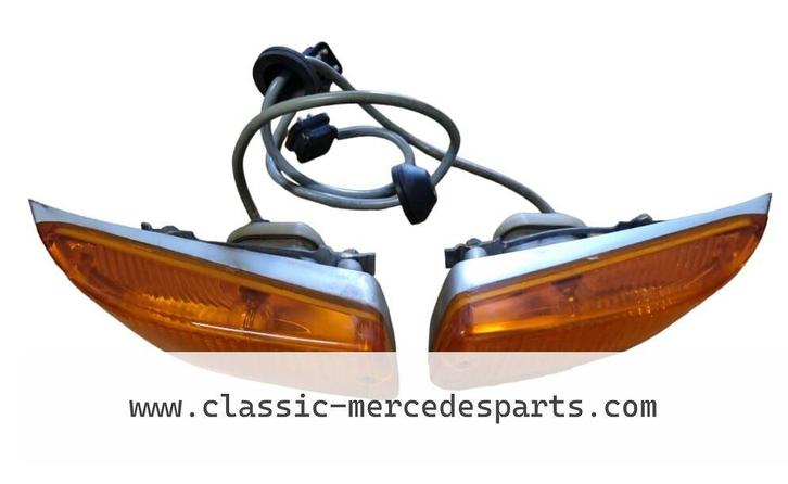 Onderste knipperlicht / richtingaanwijzer Mercedes 107 Bosch, Auto-onderdelen, Verlichting, Mercedes-Benz, Gebruikt, Ophalen of Verzenden