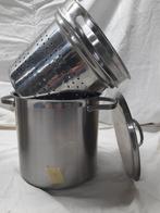 Kookpot met vergiet/ inzetmand, Huis en Inrichting, Ophalen, Zo goed als nieuw