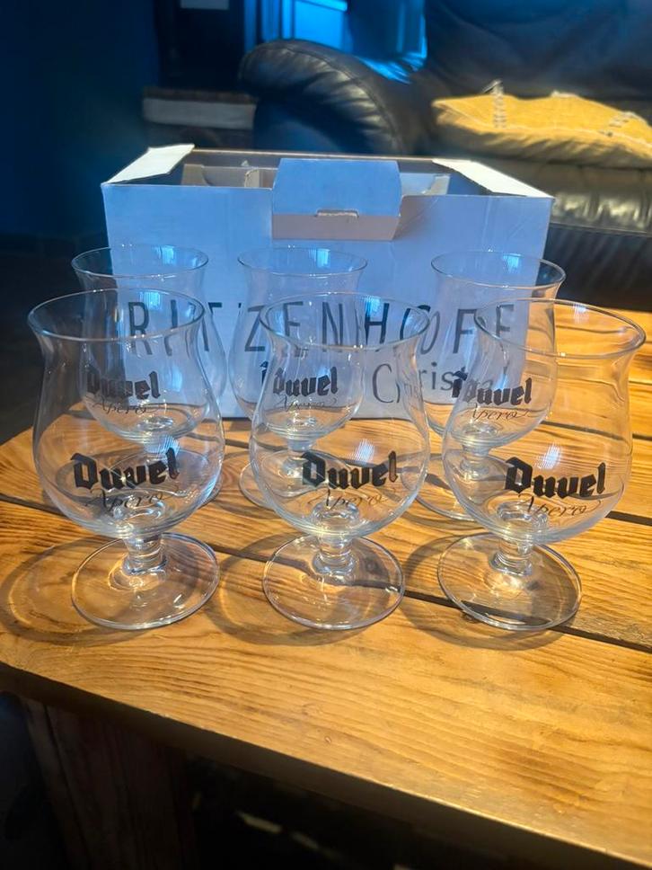 6 Duvel Apero galop glazen. Nieuw., Verzamelen, Glas en Drinkglazen, Nieuw, Bierglas, Ophalen of Verzenden