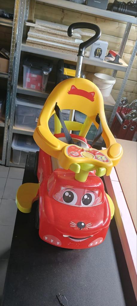 Smoby - Auto Ride On Rood - Loopauto - Baby, Kinderen en Baby's, Speelgoed | Buiten | Voertuigen en Loopfietsen, Ophalen