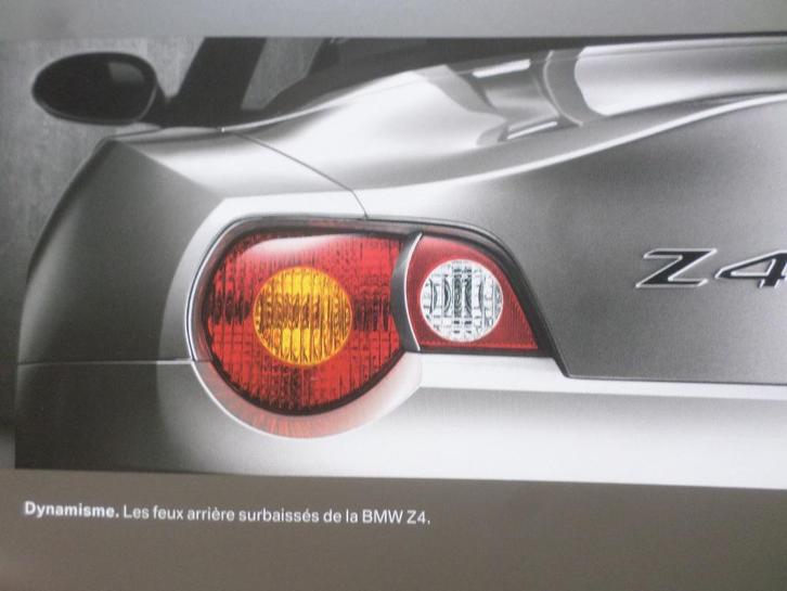 BMW Z4 Roadster EERSTE Brochure - FRANS, Boeken, Auto's | Folders en Tijdschriften, BMW, Ophalen of Verzenden