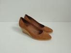 Espadrilles sleehak Gaimo cognac leer suede mt 39 zgan, Kleding | Dames, Schoenen, Espadrilles, Bruin, Ophalen of Verzenden, Zo goed als nieuw